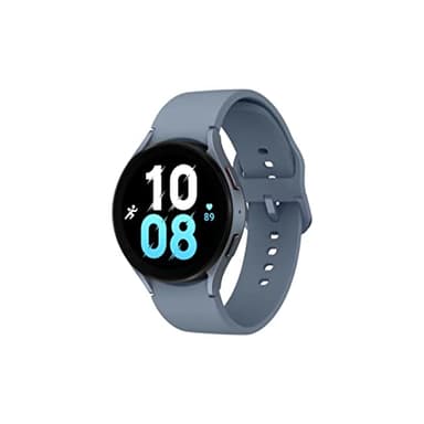 SAMSUNG Galaxy Watch 5 44mm Bluetooth Smartwatch w/Body, Health, Fitness and Sleep Tracker, Improved Battery, Sapphire Crystal Glass, Enhanced GPS Tracking, US Version, Blue