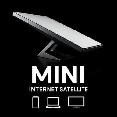 Starlink Mini Satellite Internet Kit – Portable High-Speed WiFi 6 Dish for RV, Camping & Remote Work – Dual Band, Ethernet, Travel Ready