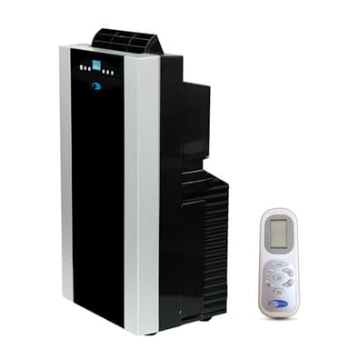 Whynter Portable Air Conditioner 14,000 BTU & Heater with Dual Hose Dehumidifier & Cooling Fan for 500 Sq Ft Rooms, Includes AC Unit Window Kit, ARC-14SH (9,200 SACC)