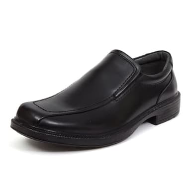 Deer Stags Men's Greenpoint Dress Shoes Comfortable Slip On Formal Loafers for Weddings, Church, Office, Prom / Black / Men’s 10.5 Wide