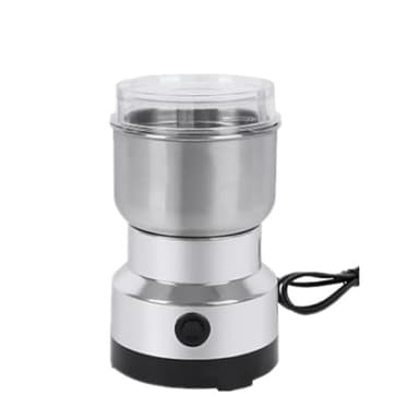 300g Grain Mill Grinder, 304 Stainless Steel Grain Mill High Speed Commercial Spice Grinder, Ultrafine Grain Household Flour Mill, Kitchen