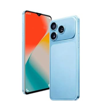 FOXIONO Unlocked Phone，6.52inch HD Screen，1GB RAM and 16GB ROM/TF 128GB，Dual SIM Unlocked US 3G net，2MP+2MP Cameras，3000mah，Android Smartphone (Blue)