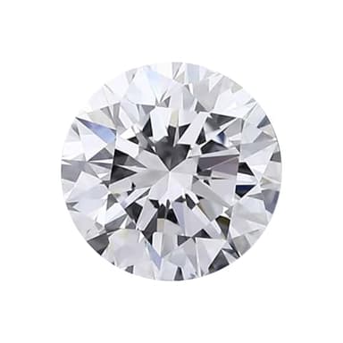 GEMHUB Loose CVD Diamond 1.5 mm Round Cut 1 Pc Certified DEF Color VS/VVS Clarity | Lab-Grown Ethical Diamond for Fine Jewelry Crafting