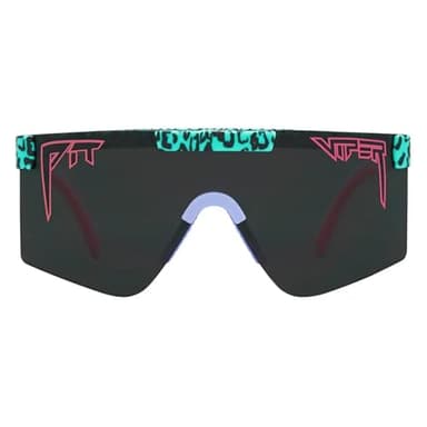 Pit Viper Sunglasses I The Original 2.0 I Regular Fit I 100% UV Lens, Indestructible Frame I Turbo Adjustable for Perfect Fit I Micro Fiber Bag & Retainer Straps I Smoke Lens, Green Frame