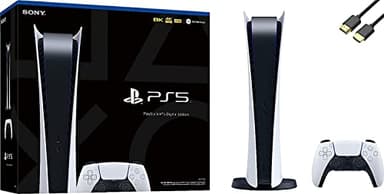 Playstation 5 Digital Edition PS5 Gaming Console (Renewed)