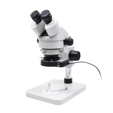 7-45x Continuous Magnification Binocular Microscope Phone Watch Repair Circuit Board Welding Jewelry Identification HD Professional Three-Eye Microscope CCD Melt-Blown Cloth Mold Hole Detection