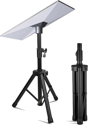SpaceX STARLINK 3rd Gen Standard Kit, High-Speed, Low-Latency Internet, Satellite Dish, Router Wi-Fi 6, Residential WiFi Bundle with Deluxe Height Adjustable Tripod Stand 2-4.5 FT