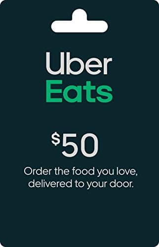 Uber Eats Gift Card $50