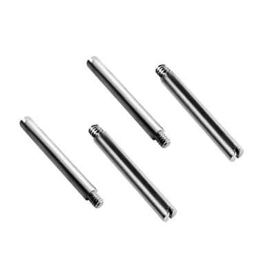 HiCycle2 4 Pcs Screws Link Pins Tube For ROLEX Watch Strap Bracelet Stainless Steel Submariner Datejust Oyster (13.6×1.7×1.4)