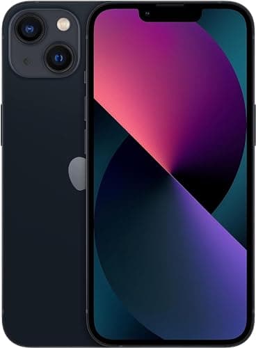 Apple iPhone 13, 256GB, Midnight - Unlocked (Renewed)