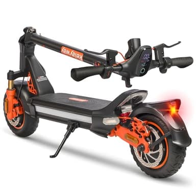 Dual Motor Electric Scooter Off Road,Fast Electric Scooter 30 Mph Speed,Offroad Electric Scooter 400 lb Capacity
