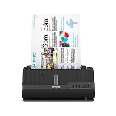 Epson Workforce ES-C220 Compact Desktop Document Scanner - 2-Sided Scanning - ADF - for PC and Mac
