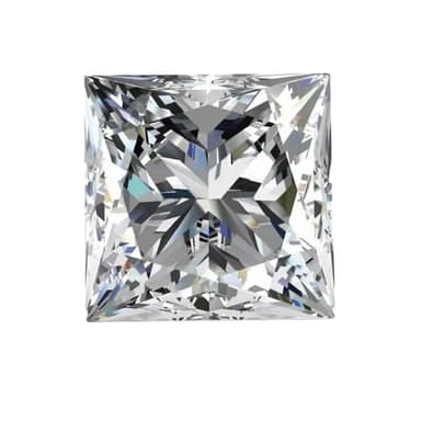 5x5MM Lab Created Diamond Princess Cut with GIE Certified IF Clarity CVD – D Color, IF Clarity – Loose Stone for Engagement Rings, Pendants & Fine Custom Jewelry Making