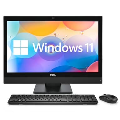 Dell OptiPlex 7450 All-in-One Desktop PC, 23.8in FHD(1920x1080) AIO Computer, Intel Pentium G4560 Processor, 8GB RAM, 256GB SSD (Renewed)