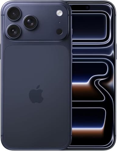 Apple iPhone 17 Pro Max, US Version, 256GB, eSIM, Deep Blue- Unlocked (Renewed Premium)