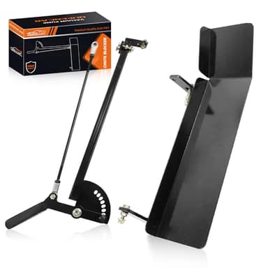 Queencar Grass Flap Chute Blocker, Heavy Lawn Mower Chute Blocker Ferris Snapper Pro 61” ICD IS700Z ISX800 IS2100Z IS3100Z IS3200Z ISX3300 Black Steel Powder Coated