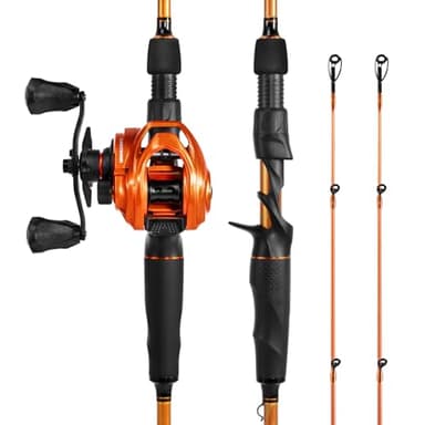 KastKing Lethal Blaze Twin-tip Casting Combo-7'4" Heavy-Left Handed