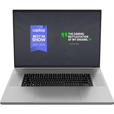 Razer Blade 18 Gaming Laptop: NVIDIA GeForce RTX 4090 - Intel Core i9 14900HX 14th Gen CPU - 18” UHD+ 4K 200Hz Display - 32GB RAM - 2TB SSD - Thunderbolt 5 - Mercury (Renewed)