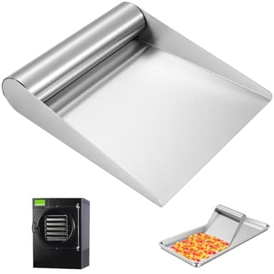 Metal Food Scoop for Harvest Right Freeze Dryer Trays Universal Fit for All Freeze Dryer Trays scoop up dried food off your Harvest Right trays