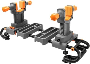GLORYFIRE Adjustable Gun Holder - Professional Gunsmithing Tools for Gun Cleaning, Sight, and Maintenance with Jagged Base Stability and Non-Marring Rubber Contact Pads, Gun Accessories