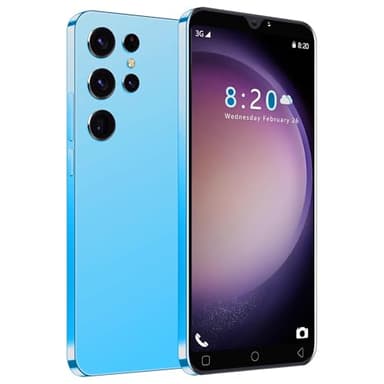 TalkCeLL Cheap Mobile Phones, 5.0 Inch, Android 9.0, Dual SIM Dual Camera, Quad Core, 16GB ROM【Expandable up to 128GB】, Support WiFi/Bluetooth/FM, Face Unlocked Phones (Blue)