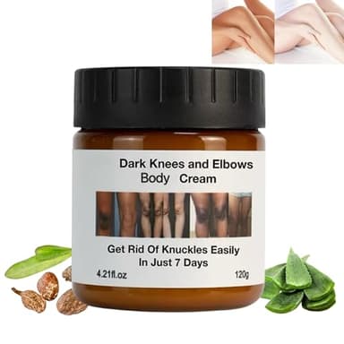 XYFSZDQJZHG Dark Knees and Elbow Remover, Underarm Cream Body Moisturizer Lotion, Dark Toe Knuckle Treatment Removal, Skin Cream for Armpit Inner Thigh Neck Private Part Intimate Legs (120g)