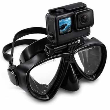 TELESIN Swimming Goggles Diving Scuba Snorkeling Dive Glasses for GoPro Max 13 12 11 10 9 8 Insta360 X5 X4 X3 Ace Pro 2 DJI Action 6 5 Pro Action 4 Action 3 Underwater Waterproof Accessories