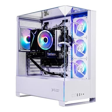 Skytech Gaming Archangel 5 Gaming PC, AMD Ryzen 7 7700 3.8GHz, NVIDIA RTX 5060, 1TB NVMe SSD, 32GB DDR5 RAM 6000, 750W Gold PSU, Wi-Fi, Win 11, Desktop