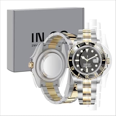 INCO Luxury Watch Protection Film for Rolex Submariner Date (41mm) - Anti-Scratch TPU Guard for Case & Oystersteel Bracelet - Invisible Self-Healing Finish (2-Pack) - Compatible with Ref. 126610