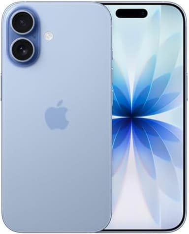 Apple iPhone 17, US Version, 256GB, eSIM, Mist Blue- Unlocked (Renewed)