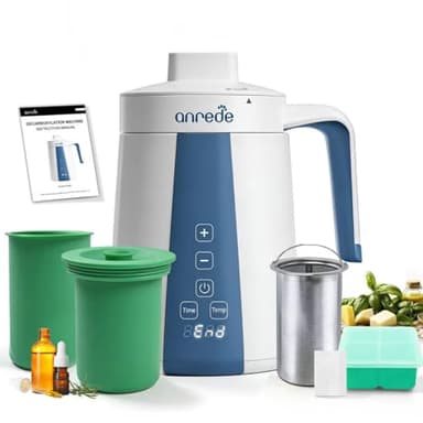 Anrede 2-in-1 Decarboxylator and Infuser Machine, Herbal Oil Butter Infusion | Tincture Maker, Simple Operation Botanical Extractor with Adjustable Modes, Easy to Clean, for Homemade Flavored Edibles