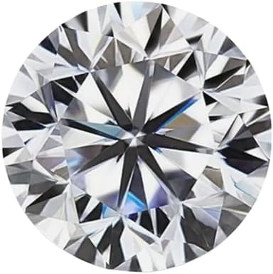 Sandy Gems GIE Certified Round Cut Lab Grown CVD Diamond – 1-6 Carat, Loose Gemstone, E/F/G Color, VVS1 to VS2, Excellent Cut (2)