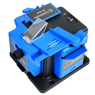 3-in-1 Multifunction Electric Drill Bit Sharpener for Knife, drill, Chisel, Scissor, Grinder with Adjustable Angles, 96W 1350rpm drill doctor afilador de brocas, Compact Design ﻿