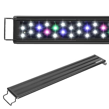 AQUANEAT LED Aquarium Light Full Spectrum for 48 Inch to 54 Inch Fish Tank Light Fresh Water
