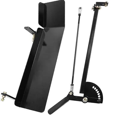 ATRACYPART Mower Chute Blocker Compatible with Ferris Mowers with 61" ICD Deck IS700Z, ISX800, ISX2200, ISX3300 (2023 & Newer)-Precision Grass Discharge Control