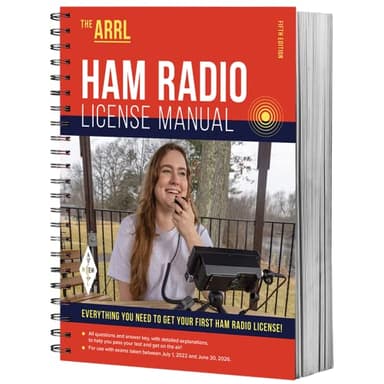 ARRL Ham Radio License Manual 5th Edition – Complete Study Guide with Question Pool to Pass the Technician Class Amateur Radio Exam