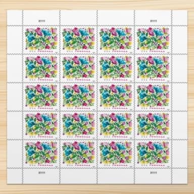 United States Postal Service Celebration Blooms (Sheet of 20) Forever Postage Stamps Scott #5849