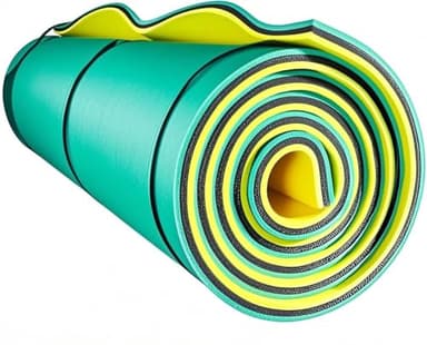 Fun Float Floating Water Mat, 9x6 feet, Swimming Island,Aqua Pad,Use in Lake,Pool,on Beach,for Relax, Vacation,Water Activities,Sports,Recreations,Parties,with Mooring Tool, Rolled Packed, L…