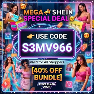 Official''!➸Get Shein ["Coupon"] Code ➧ ||`°S3MV966°`|| 50% Off For Existing Customers